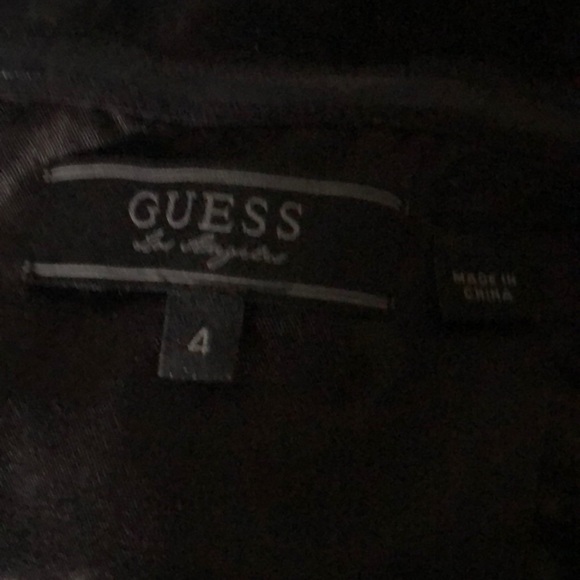 Guess, strapless lace satin party dress size 4🎉 - Picture 4 of 6